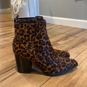 Marc Fisher ankle booties.